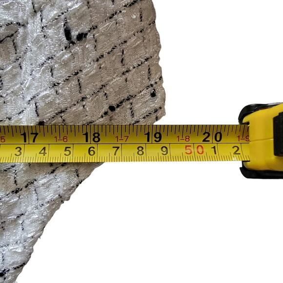 Karl Lagerfield Tweed Boucle Shift Career Business Sleeveless Work Sheath Dress - Picture 12 of 13